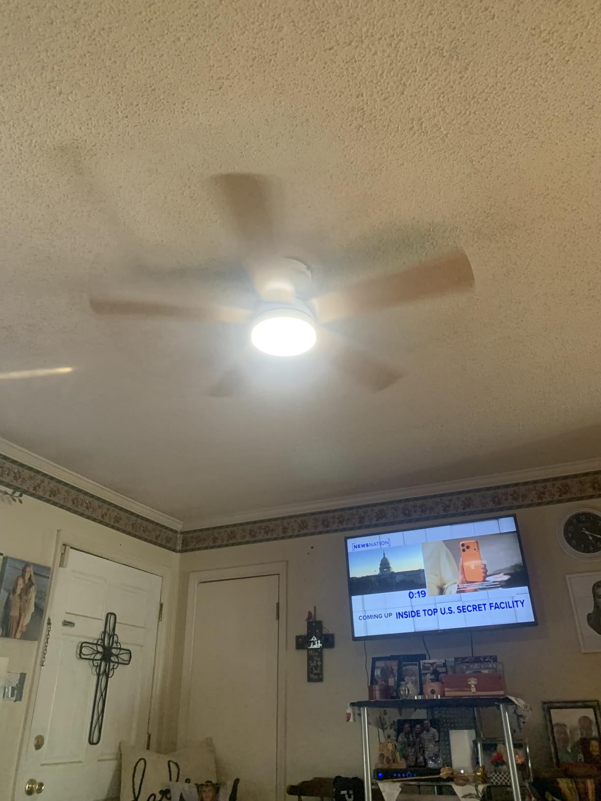 Black Ceiling Fans with Lights - 46