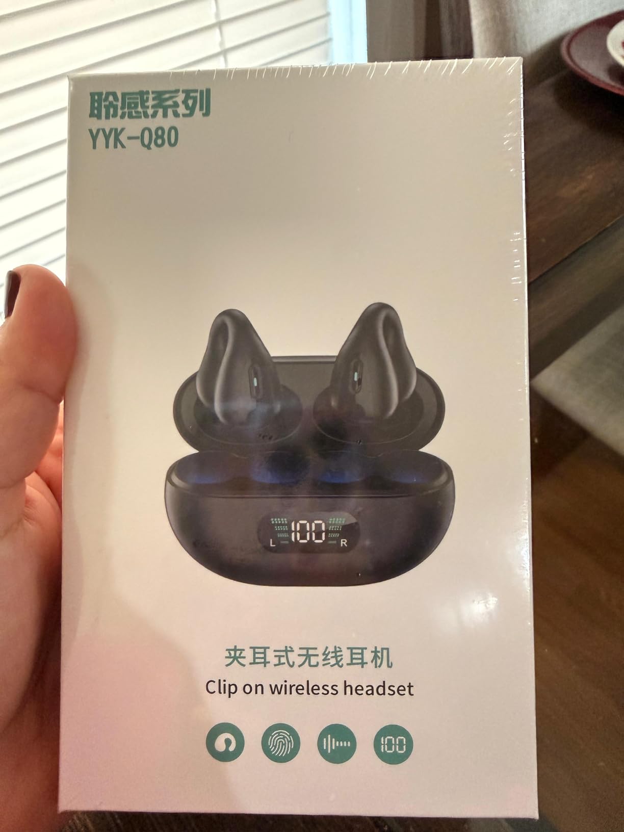 TAGRY Hybrid Active Noise Cancelling Headphones 120Hrs Playtime ENC Clear Call Mic Over Ear Wireless Bluetooth Headphones with Hi-Res Audio Comfort Earcups Low Latency ANC Headphone for Travel Game - Customer Photo 3