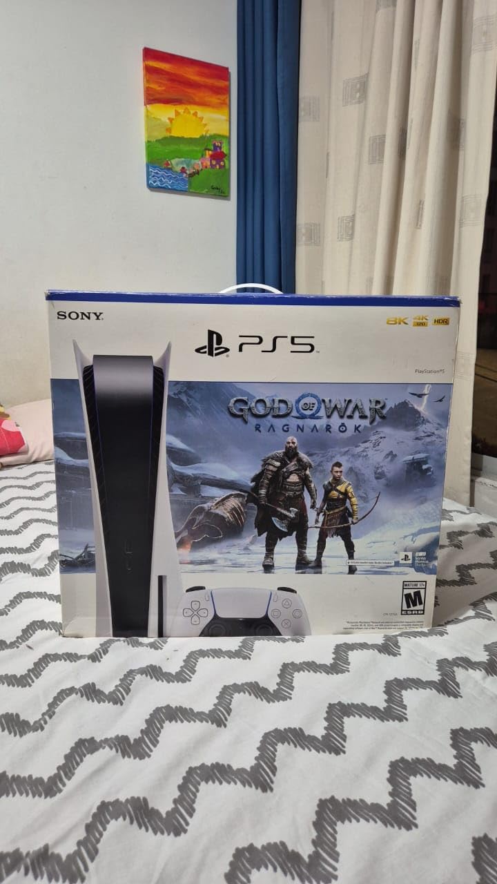 PlayStation PS5 Console – God of War Ragnarök Bundle - Customer Photo 1