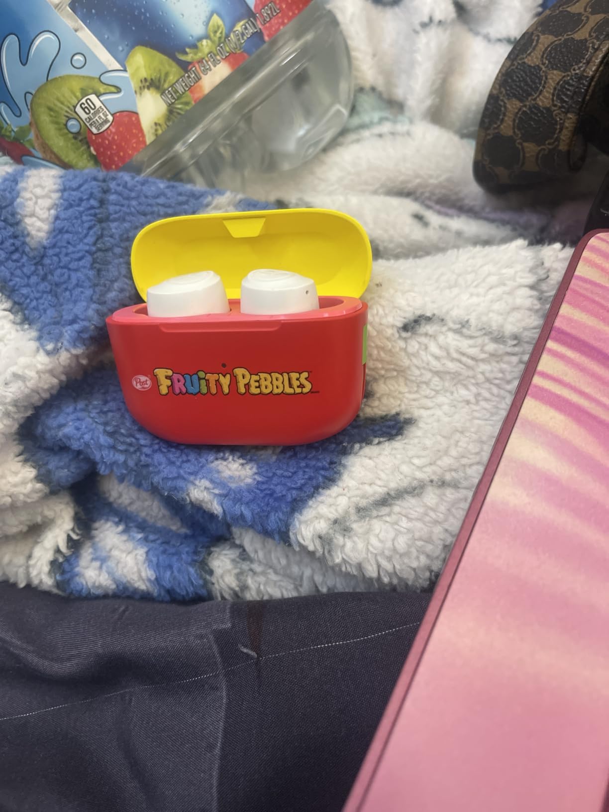 JLab Go Air Pop+ True Wireless Earbuds, in Ear Headphones, Bluetooth Earphones, 35H Playtime Ear Buds, Bluetooth Earbuds with Microphone, USB-C Charging Case, Dual Connect, EQ3 Sound, Clear Customer Review JLab Go Air Pop+ True Wireless Earbuds, in Ear Headphones, Bluetooth Earphones, 35H Playtime Ear Buds, Bluetooth Earbuds with Microphone, USB-C Charging Case, Dual Connect, EQ3 Sound, Clear - Customer Photo 2