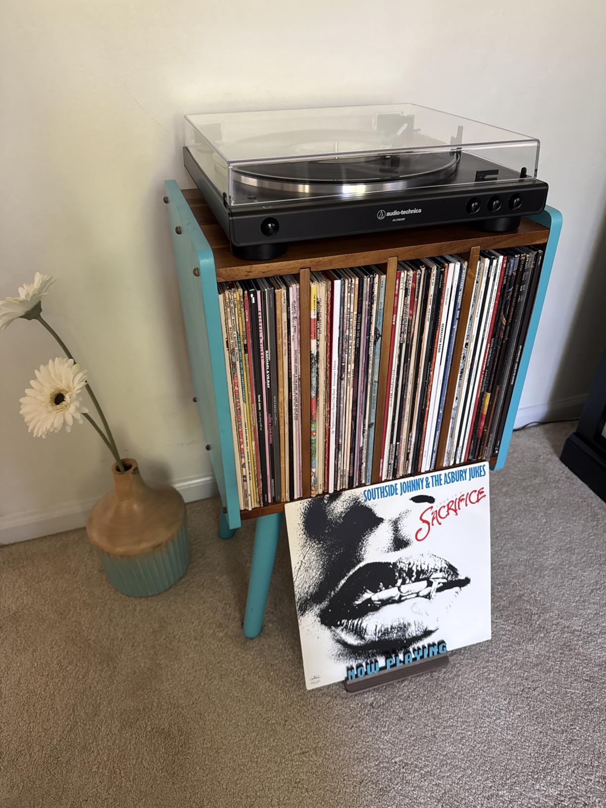 Audio-Technica at-LPGO-BT Fully Automatic Wireless Belt-Drive Turntable (Gun-Metal/Black) - Customer Photo 1