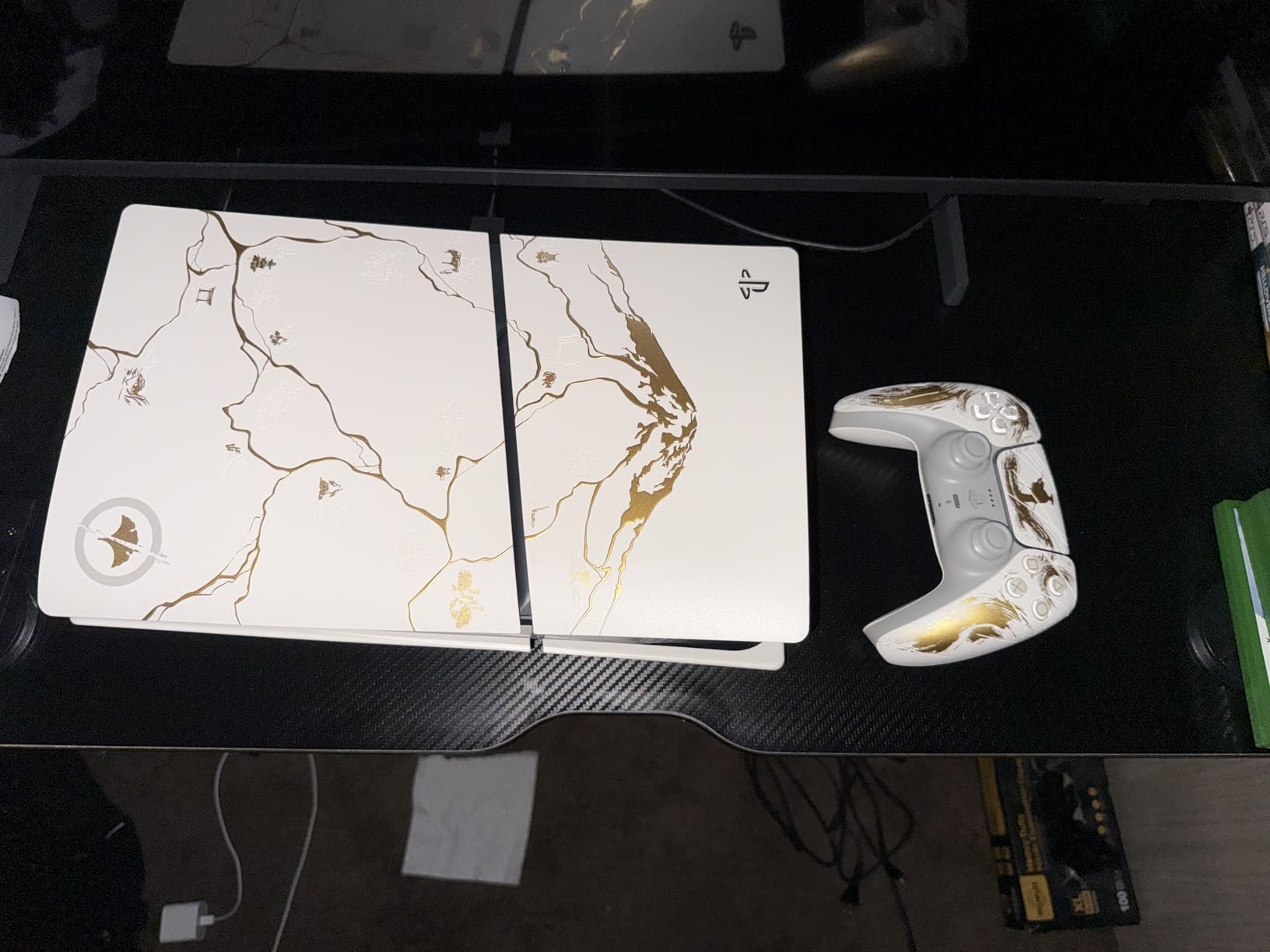 PlayStation®5 Console – Ghost of Yōtei Gold Limited Edition Bundle (slim) - Customer Photo 1