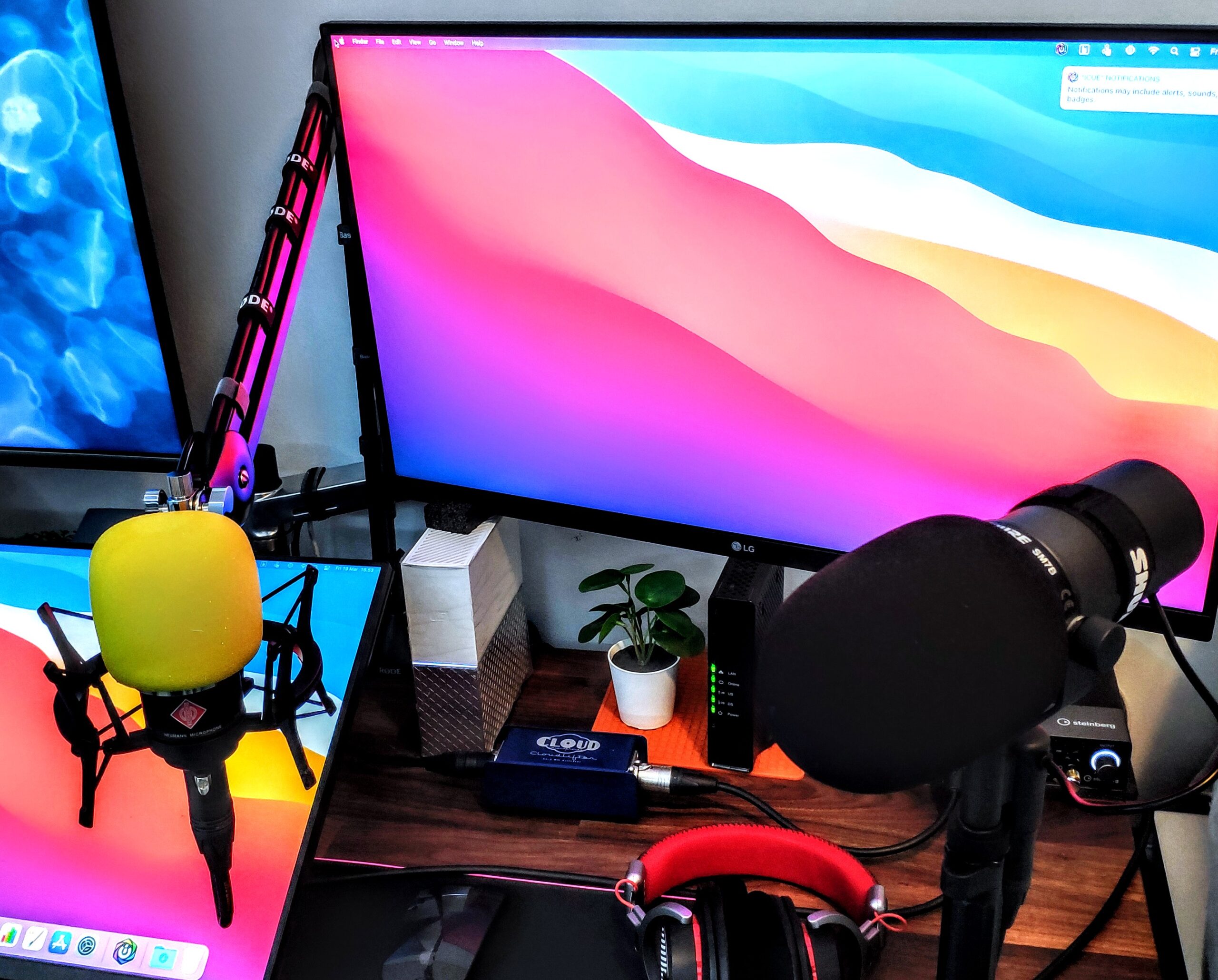 Neumann TLM 102 Black Cardioid Condenser Microphone Studio Set w/ Shock Mount MT - Customer Photo 2