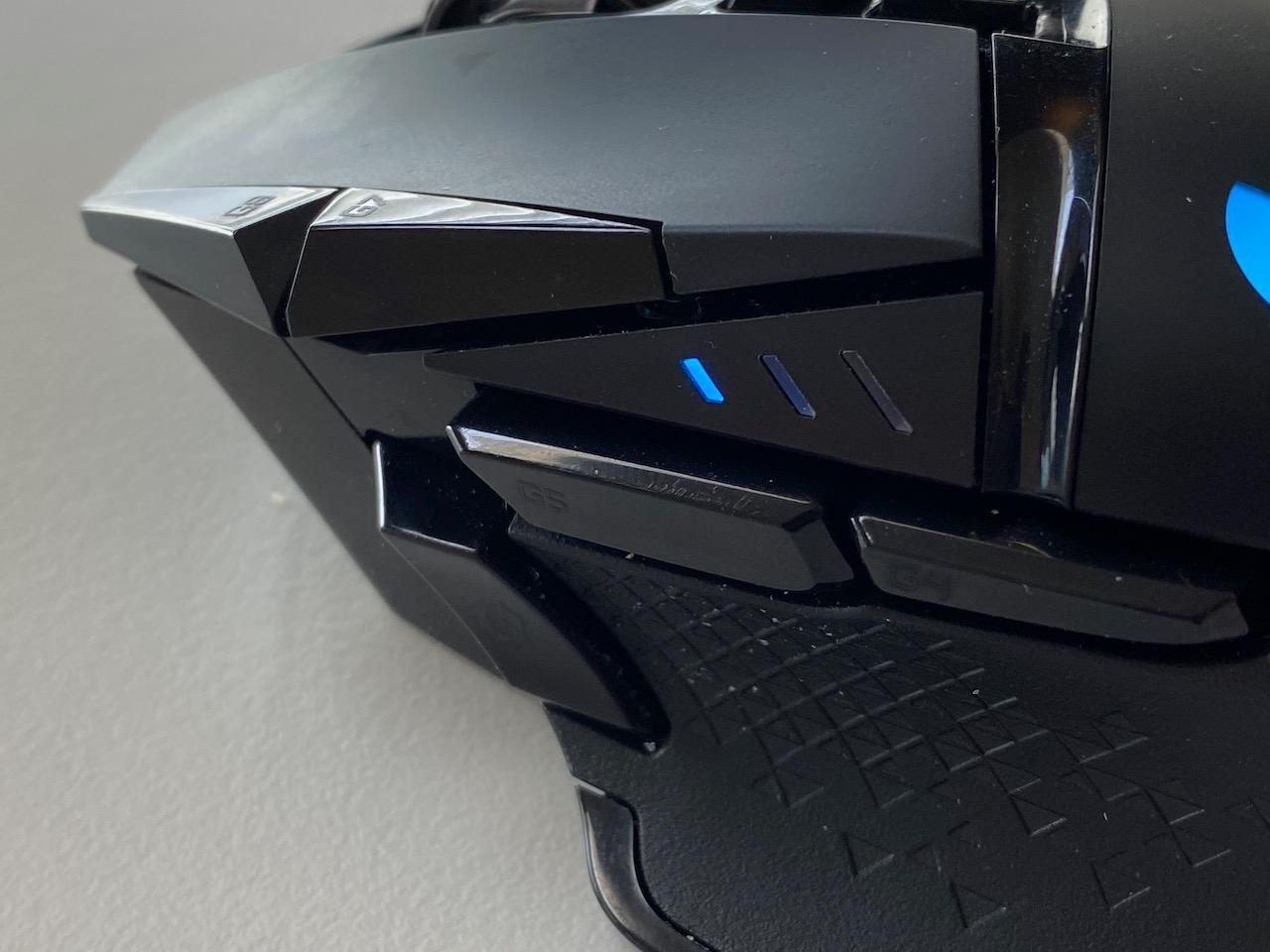 Logitech G502 Lightspeed Wireless Gaming Mouse with Hero 25K Sensor, PowerPlay Compatible, Tunable Weights and Lightsync RGB - Black - Customer Photo 1