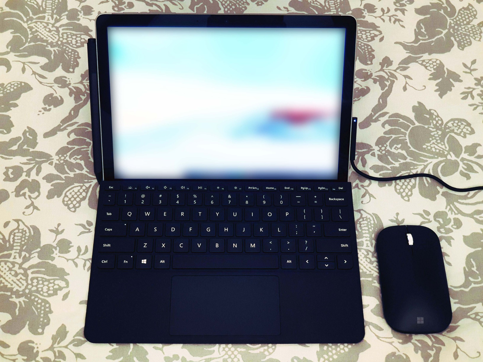 NEW Microsoft Surface Go Signature Type Cover - Poppy Red - Customer Photo 2