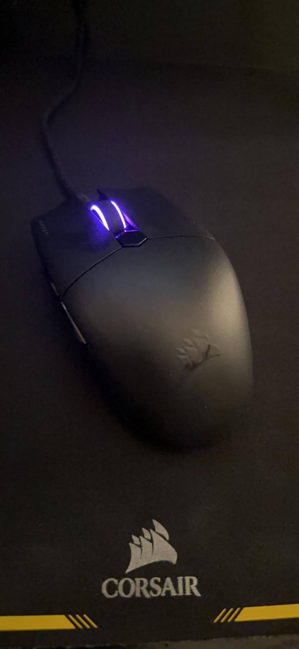 Corsair KATAR PRO XT Wired Ultra-Light FPS Gaming Mouse â 18,000 DPI â Symmetric Shape â Quickstrike Buttons â iCUE Compatible â PC, Mac, PS5, PS4, Xbox â Black - Customer Photo 1