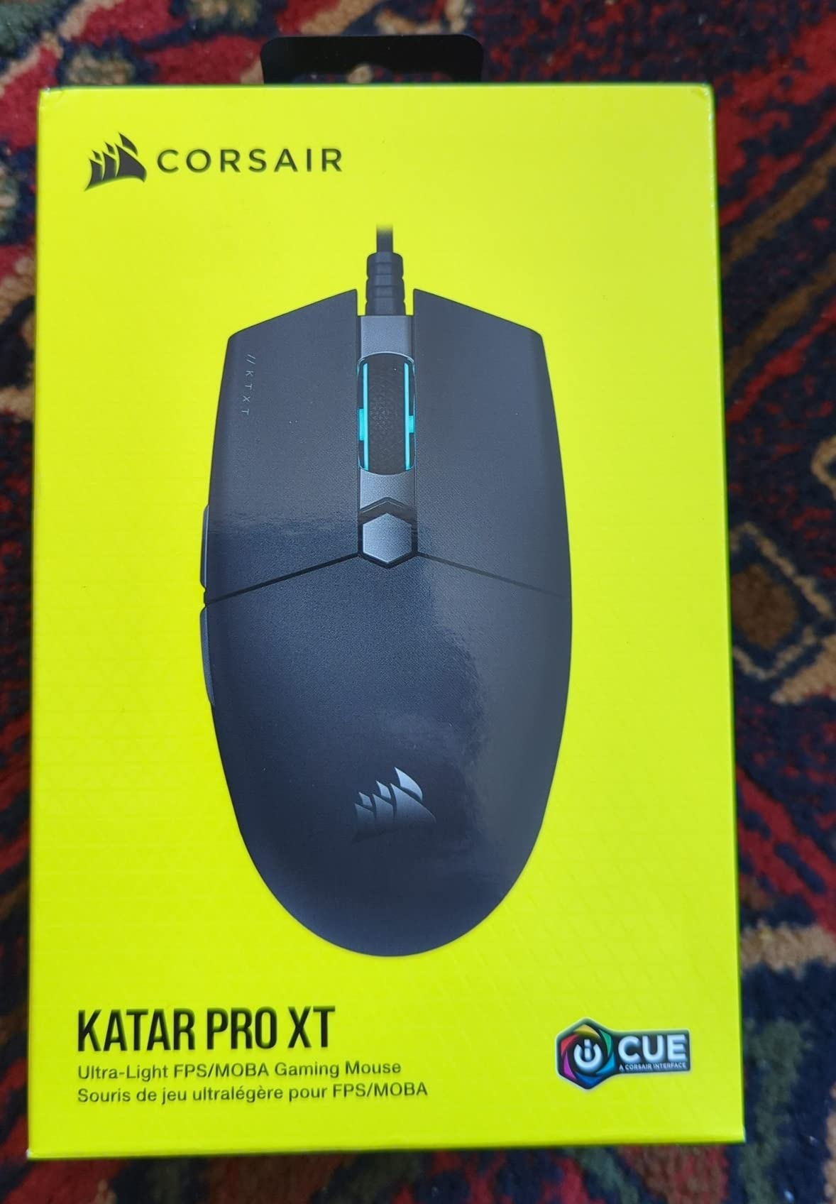 Corsair KATAR PRO XT Wired Ultra-Light FPS Gaming Mouse â 18,000 DPI â Symmetric Shape â Quickstrike Buttons â iCUE Compatible â PC, Mac, PS5, PS4, Xbox â Black - Customer Photo 2