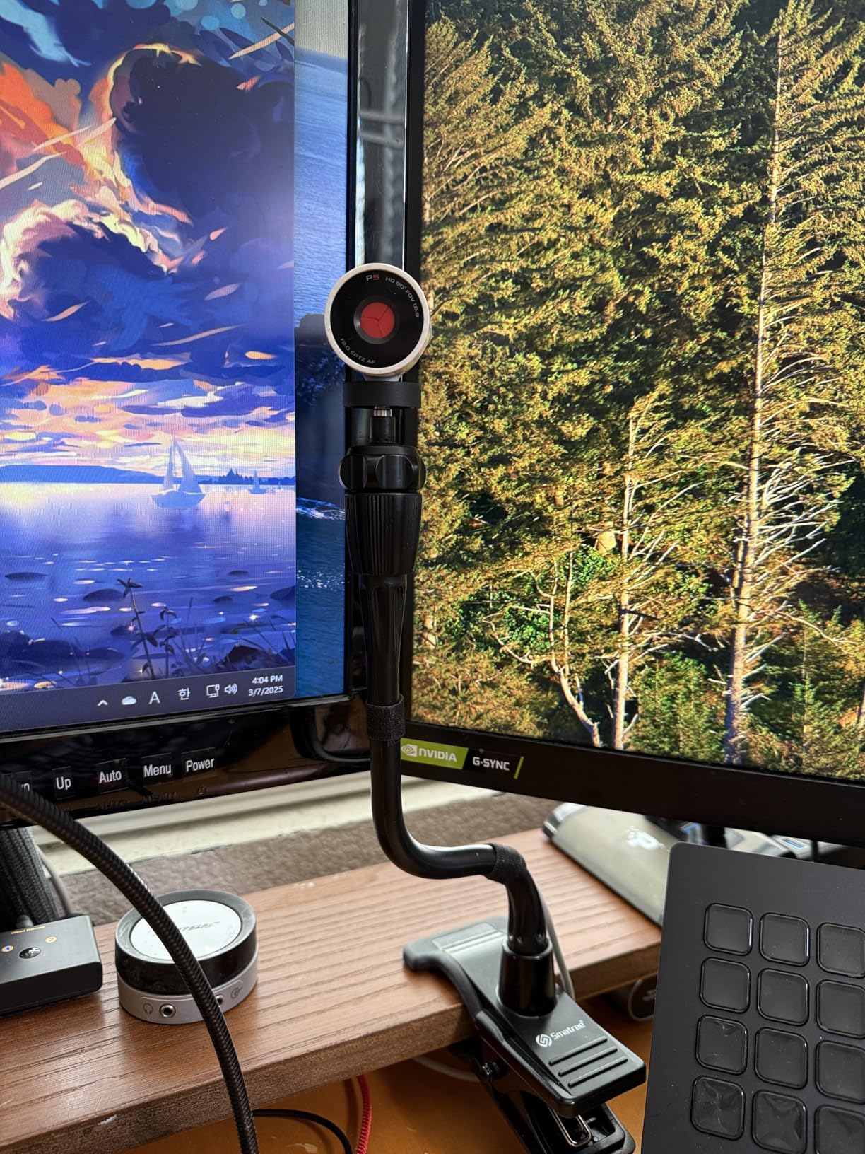 Poly Studio P5 Professional Webcam (Plantronics) - 1080p HD Laptop Camera for Video Conference & Distance Learning - Monitor & Tripod Mount - Privacy Shutter-Works w/Teams (Certified), Zoom(Certified) - Customer Photo 2