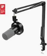 FIFINE K688 Podcast Microphone Kit, USB/XLR Dynamic Microphone with Boom Arm for PC/XLR Mixer, Gaming Mic with Mute Button, Headphone Jack for Vocal, Voice-Over, Streaming, Music Recording -K688CT - Customer Photo 2