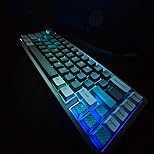 nuphy Halo65 HE Rapid Trigger Gaming Keyboard, 65 Percent 67 Keys Wired Magnetic Switches Keyboard, Hall Effect Keyboard, Hyper-Fast Adjustable Actuation, RGB Hot-swappable, 8K Hz Polling Rate - Customer Photo 2