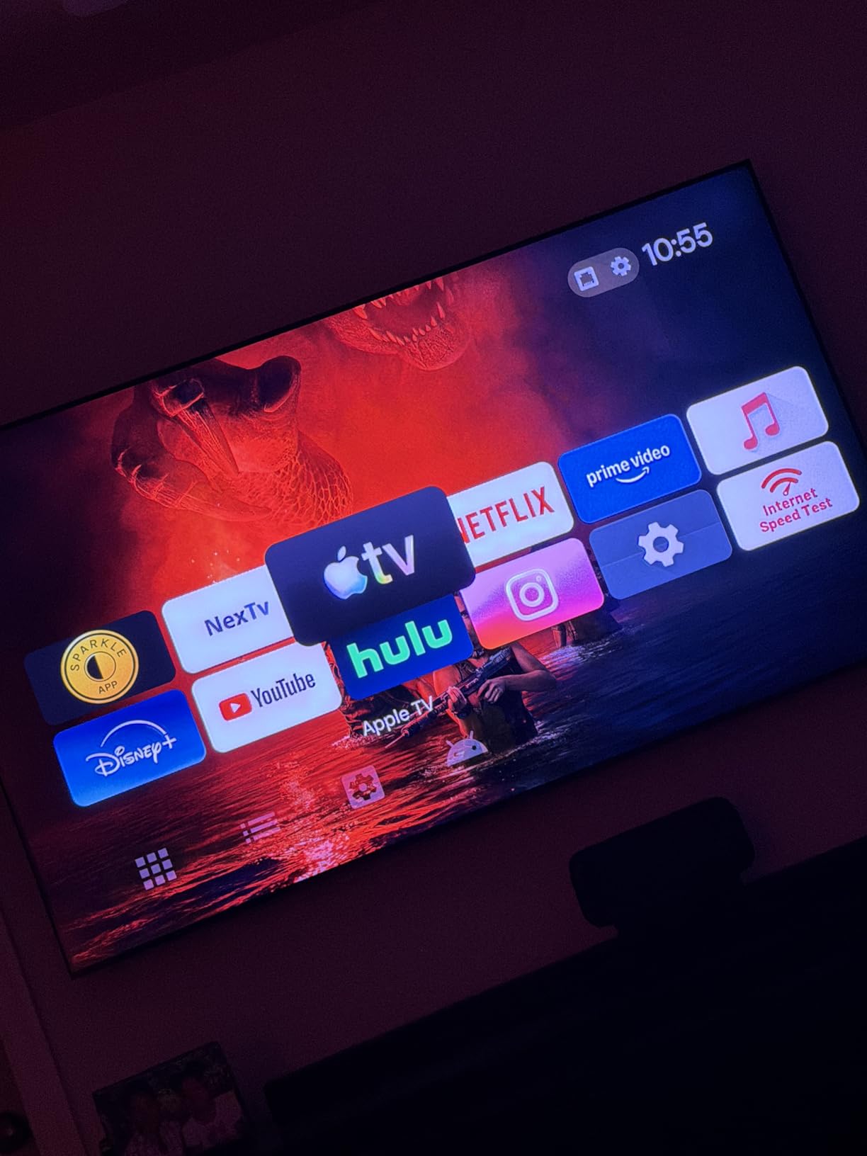 Google TV Streamer 4K - Fast Streaming Entertainment on Your TV with Voice Search Remote - Watch Movies, Shows, Live TV, and Netflix in 4K HDR - Smart Home Control - 32 GB of Storage - Porcelain customer photo 1